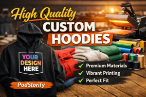 high quality custom hoodies