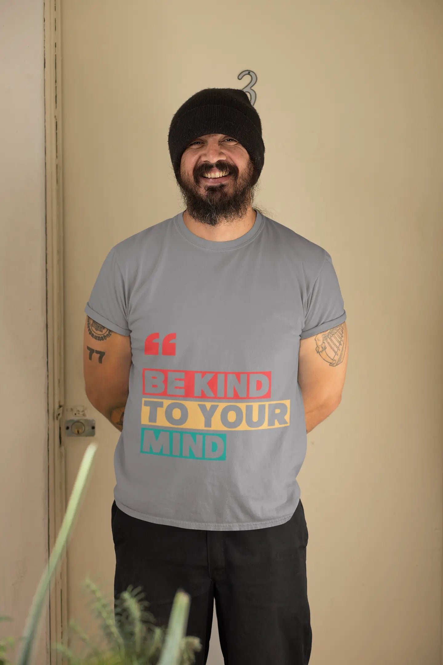 Grey_Mind_Mens_T-Shirt Mind Mens T-Shirt