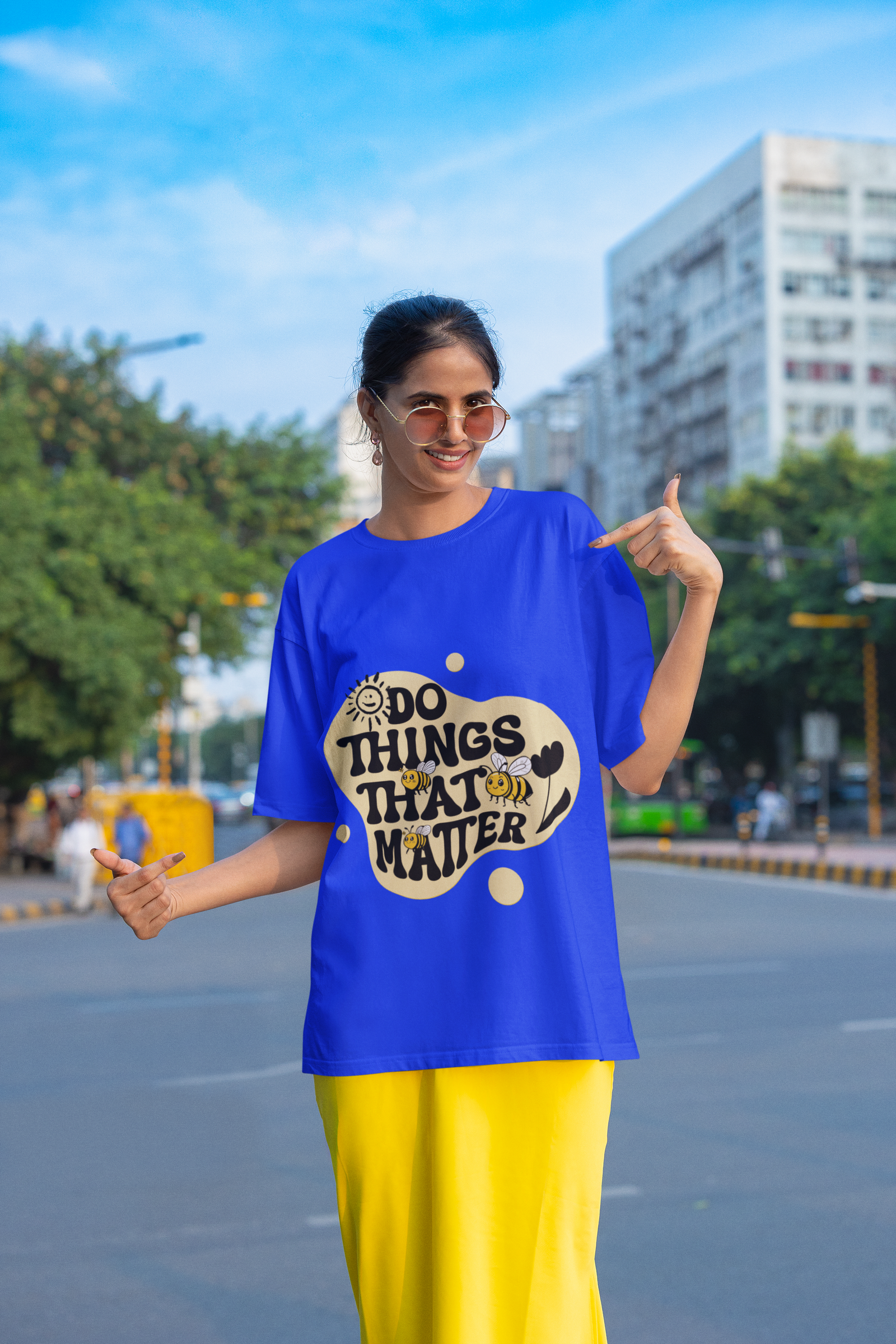 bluehoneybeewomenstshirt Honey Bee Womens T-Shirt