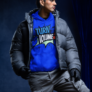 turn the volume up hoodie