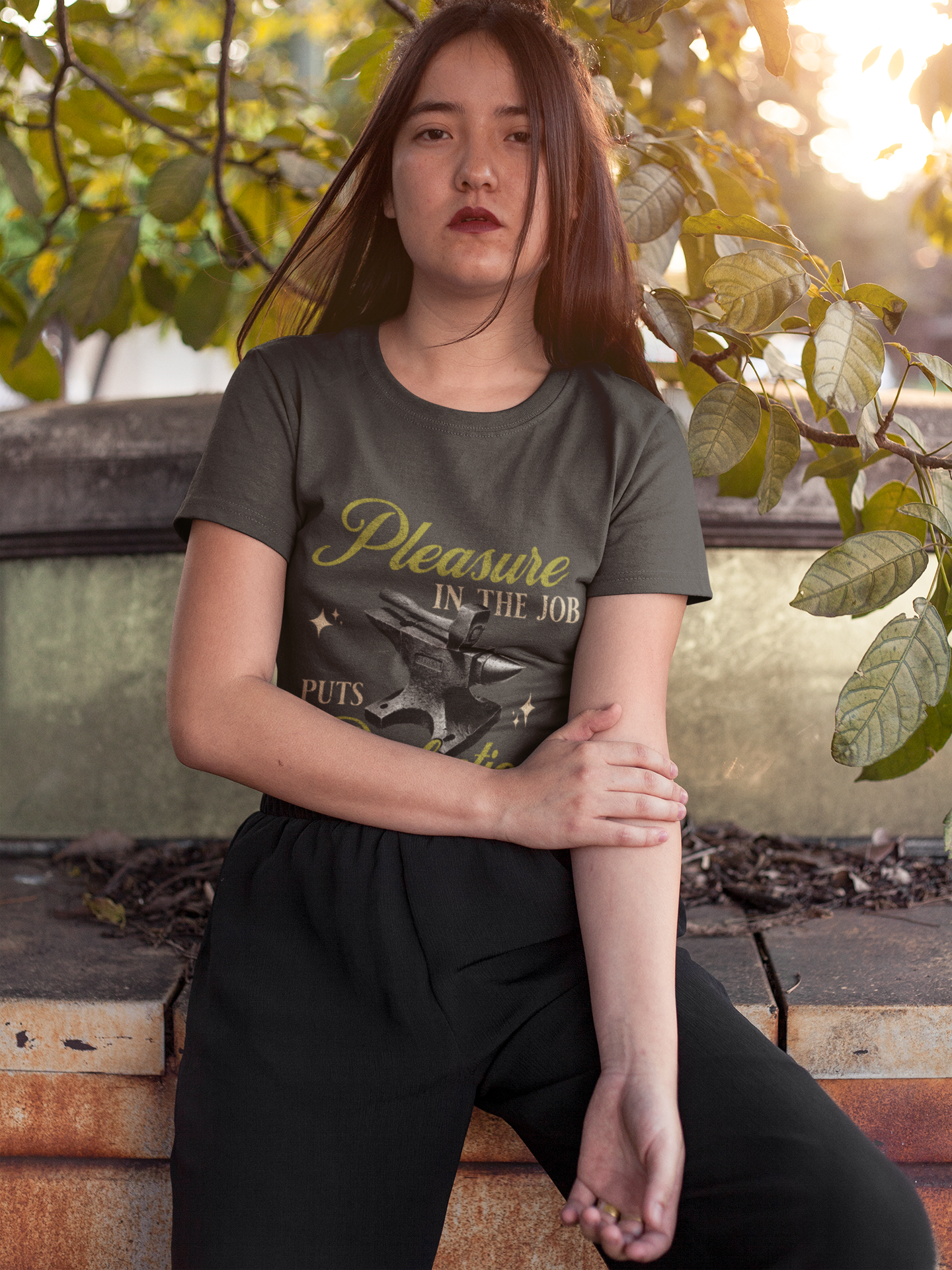 greypleasurewomenstshirt Pleasure Womens TShirt